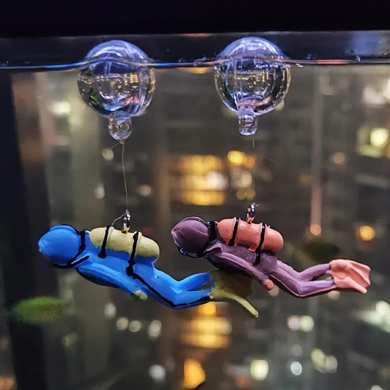 Aquarium Fish For Sale Online - 1/2 ชิ้นอุปกรณ์ตกแต่งตู้ปลาขนาดเล็ก ของตกแต่งต้นไม้ หิน ของประดับเต่า อุปกรณ์ตกแต่งตู้ปลาสำหรับตู้ปลา