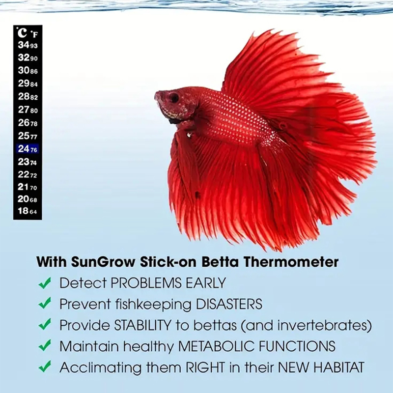 เครื่องวัดอุณหภูมิตู้ปลา2ชิ้น/ - Aquarium Thermometer บทวิจารณ์และราคา