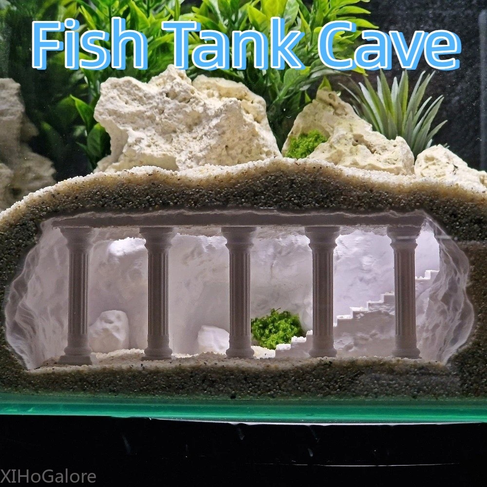 ที่ซ่อนปลา ตกแต่งตู้ปลา คอลัมน - Aquarium Fish Unique บทวิจารณ์และราคา