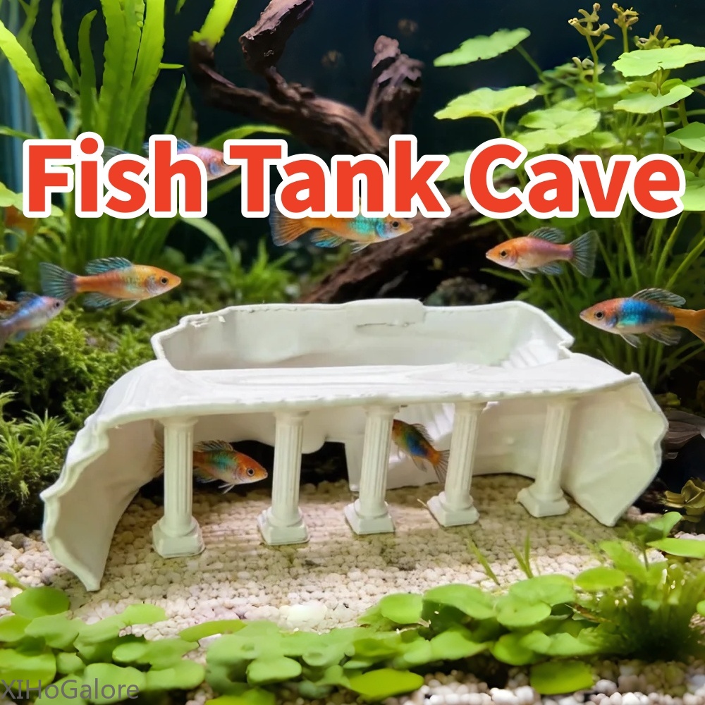ที่ซ่อนปลา ตกแต่งตู้ปลา คอลัมน - Aquarium Fish Unique บทวิจารณ์และราคา