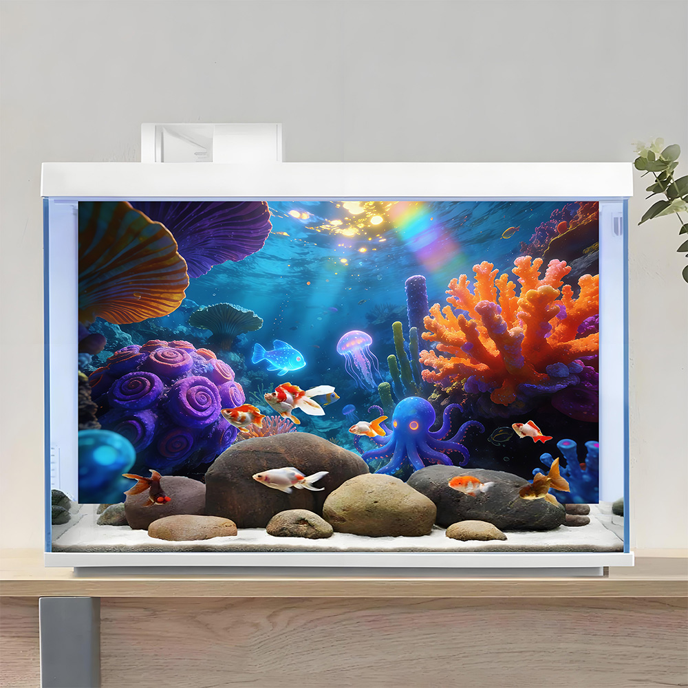 โลกใต้น้ำภายใต้แสงสายรุ้ง สติ๊ - Aquarium Fish Rainbow บทวิจารณ์และราคา