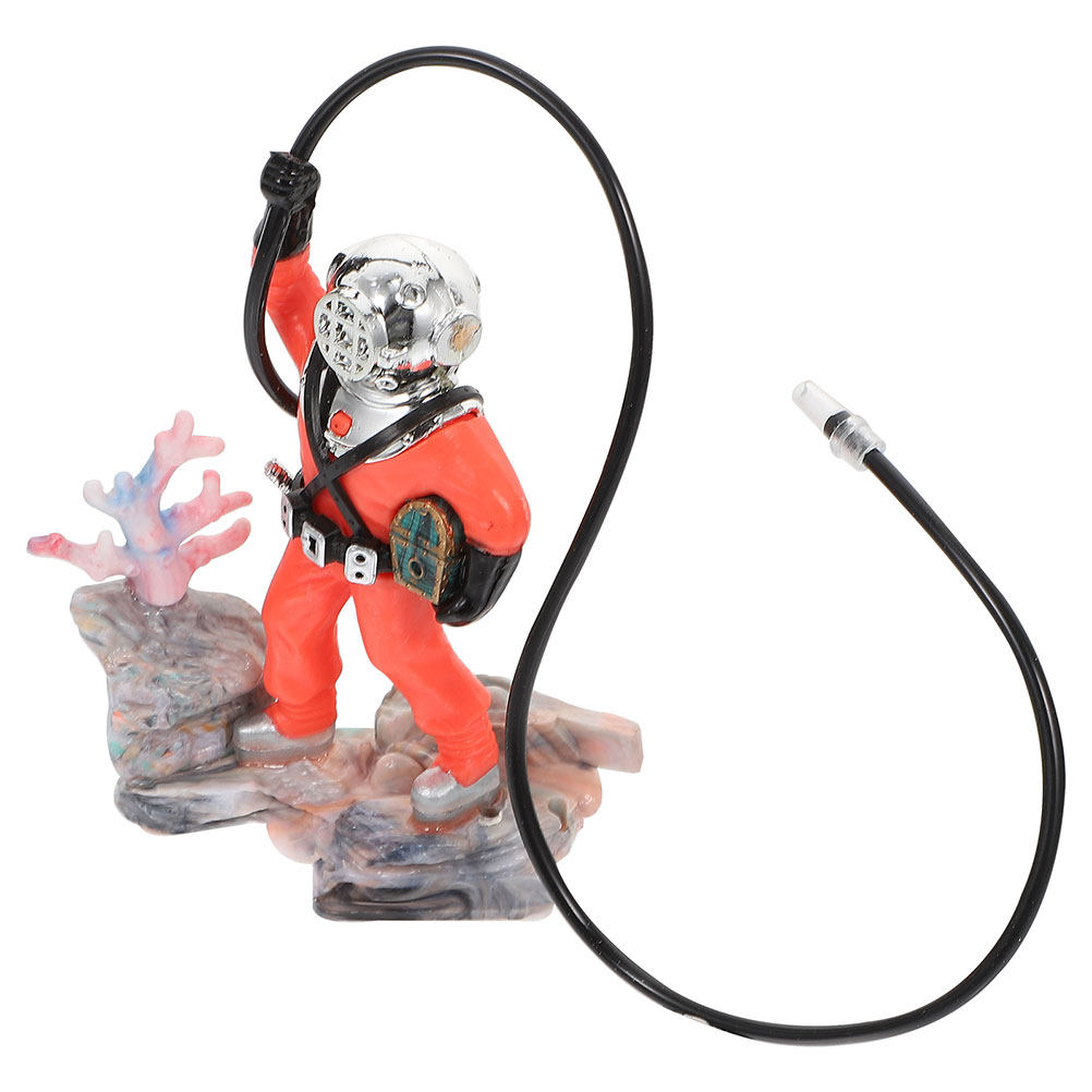 ของตกแต่งตู้ปลาแบบนักดำน้ำตัวน - Aquarium Fish Unique บทวิจารณ์และราคา