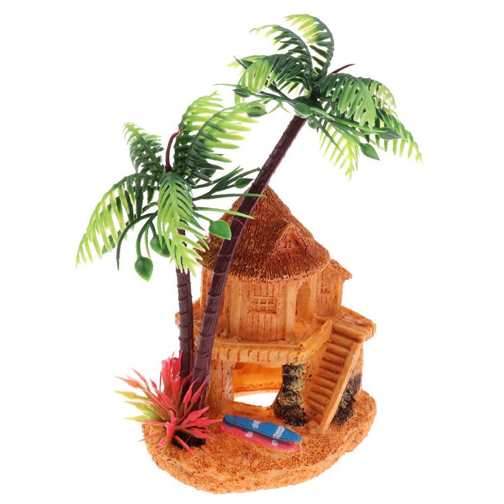 ต้นมะพร้าวเทียมกระท่อมซ่อนถ้ำต - Aquarium Fish Cave บทวิจารณ์และราคา
