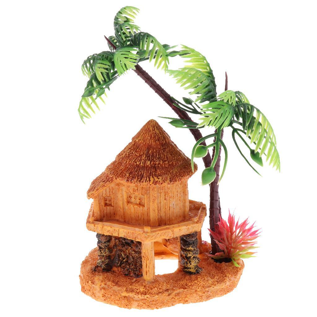 ต้นมะพร้าวเทียมกระท่อมซ่อนถ้ำต - Aquarium Fish Cave บทวิจารณ์และราคา