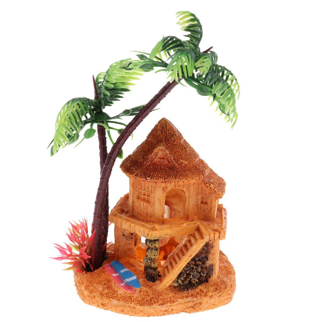 ต้นมะพร้าวเทียมกระท่อมซ่อนถ้ำต - Aquarium Fish Cave บทวิจารณ์และราคา