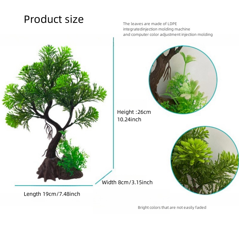 หญ้าเทียมสำหรับตกแต่งตู้ปลาตู้ - Aquarium Fish For Sale Online บทวิจารณ์และราคา
