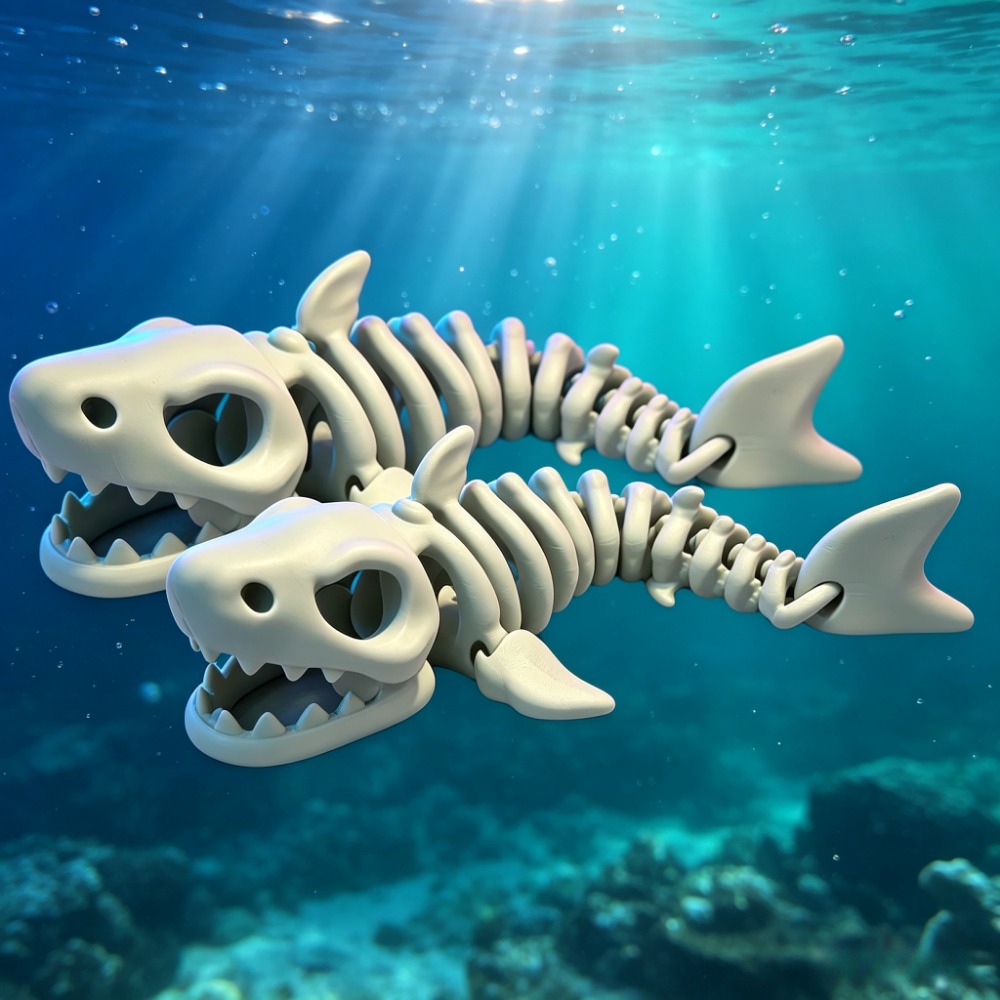 โครงกระดูกฉลามตกแต่งตู้ปลา ของ - Aquarium Fish Items บทวิจารณ์และราคา