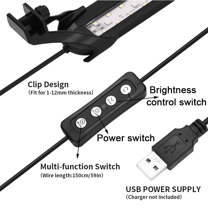 สีสัน LED Aquarium Light RGB พ - Aquarium Fish Colour บทวิจารณ์และราคา