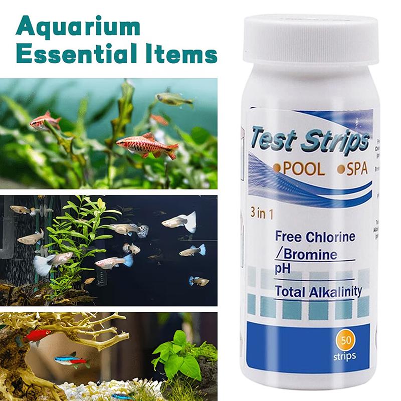 แถบตรวจวัดคุณภาพน้ำในตู้ปลา 8  - Aquarium Fish Saltwater บทวิจารณ์และราคา