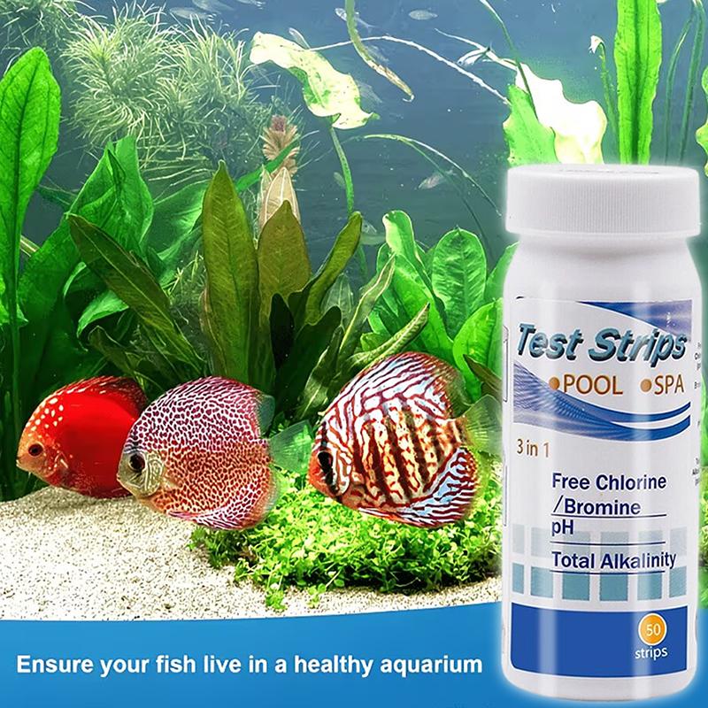 แถบตรวจวัดคุณภาพน้ำในตู้ปลา 8  - Aquarium Fish Saltwater บทวิจารณ์และราคา