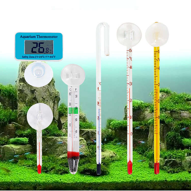 เครื่องวัดอุณหภูมิตู้ปลาตู้ปลา - Aquarium Thermometer บทวิจารณ์และราคา
