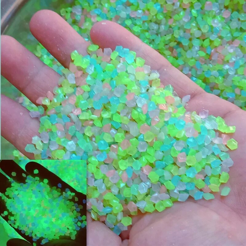 1000ชิ้น3-5มม. ทรายเรืองแสงในก - Aquarium Fish Saltwater บทวิจารณ์และราคา