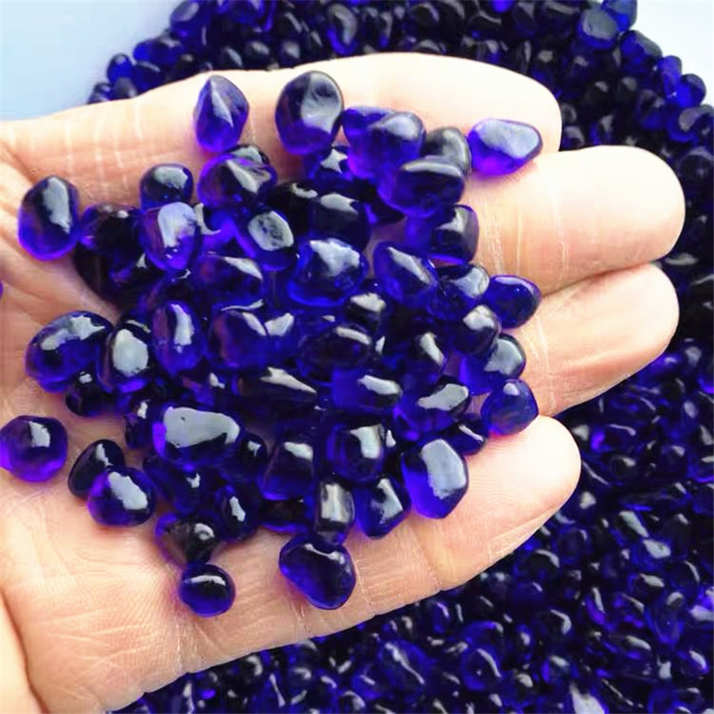 หินกรวดแก้วสีฟ้า 1000 กรัม คริ - Aquarium Fish Colour บทวิจารณ์และราคา