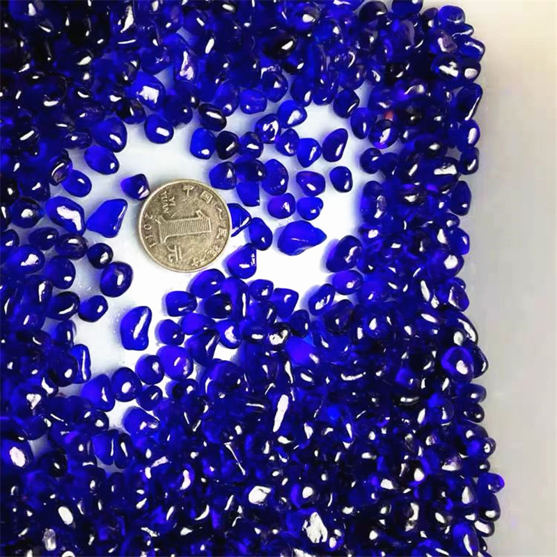 หินกรวดแก้วสีฟ้า 1000 กรัม คริ - Aquarium Fish Colour บทวิจารณ์และราคา