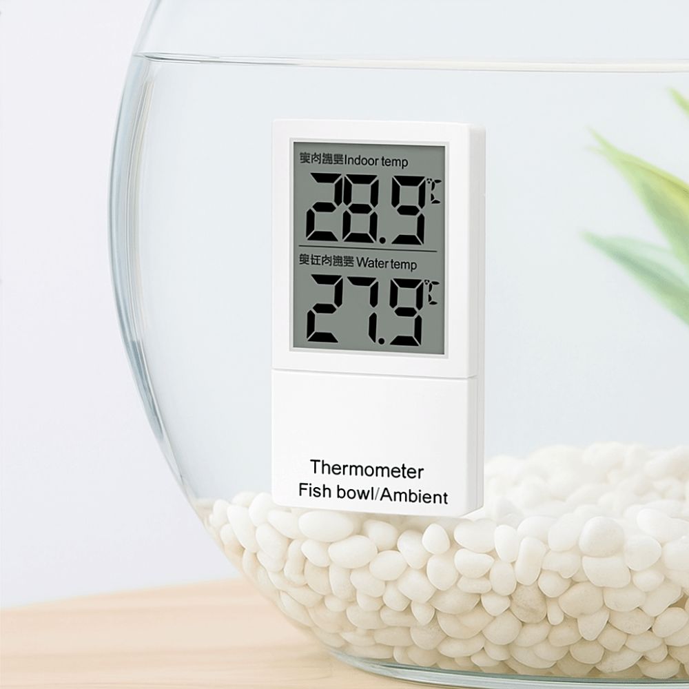 จอแสดงผลดิจิตอล LCD เครื่องวัด - Aquarium Thermometer บทวิจารณ์และราคา