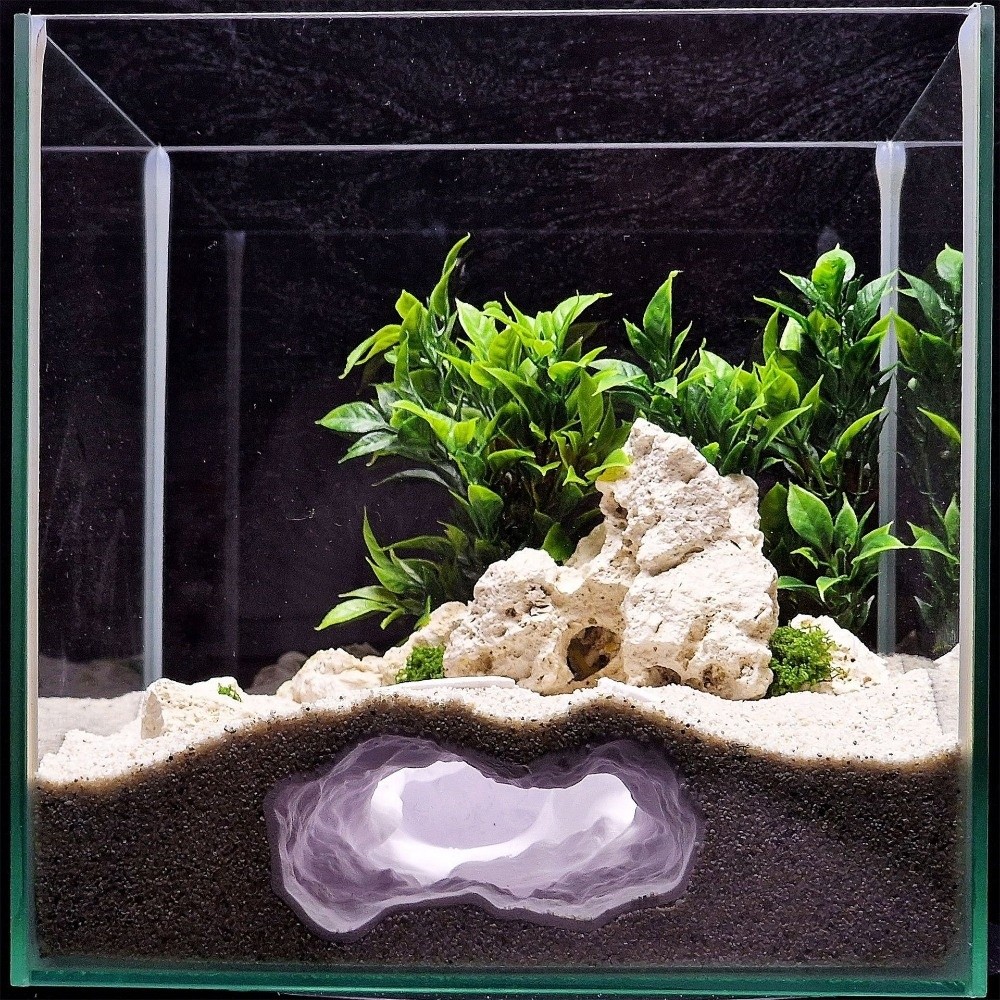 ตู้ปลาจำลองเสมือนจริง พร้อมภูม - Aquarium Fish Cave บทวิจารณ์และราคา