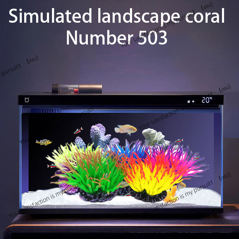 ZOCI-1PC ต้นไม้ประดิษฐ์รูปทรงด - Aquarium Fish Colour บทวิจารณ์และราคา