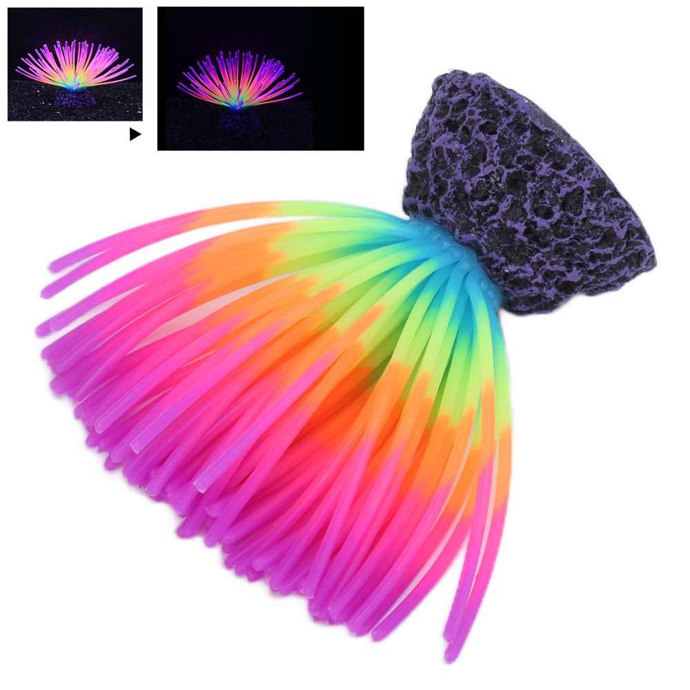 ต้นปะการังซิลิโคนหลากสีสัน ลัก - Aquarium Fish Rainbow บทวิจารณ์และราคา
