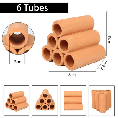 Clay Aquarium ตกแต่งปลากุ้งเล่ - Aquarium Fish Cave บทวิจารณ์และราคา