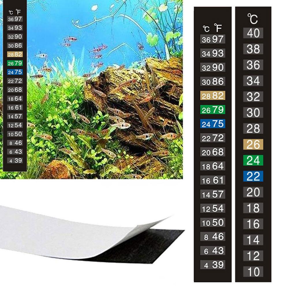 เครื่องวัดอุณหภูมิแบบเปลี่ยนสี - Aquarium Thermometer บทวิจารณ์และราคา