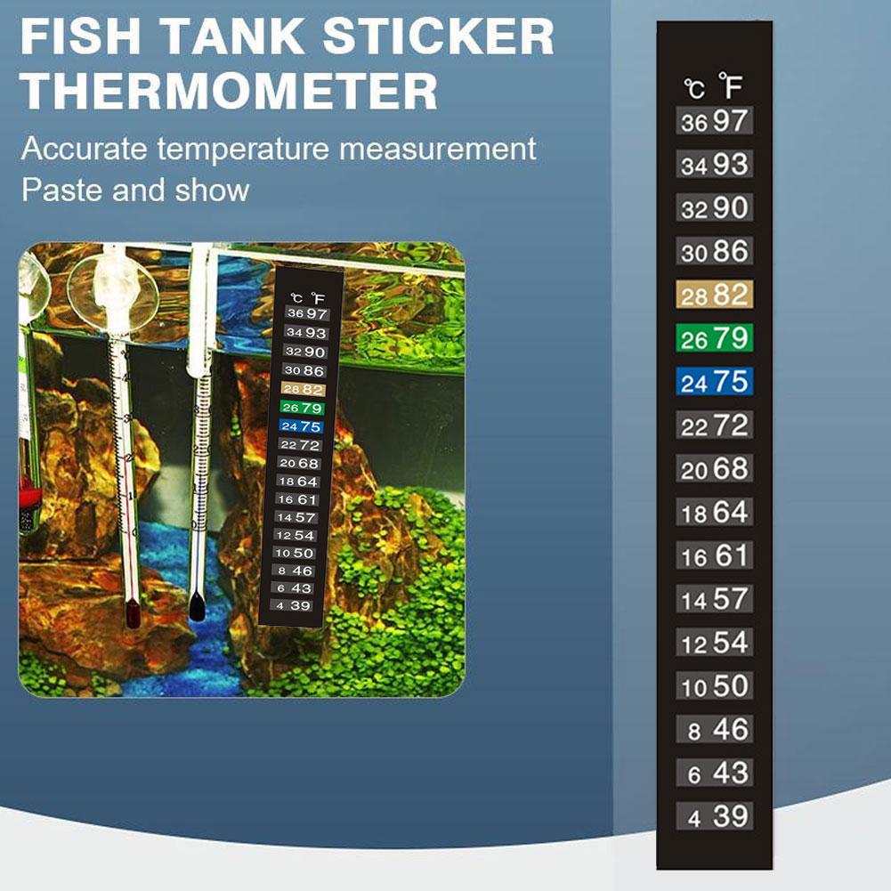 เครื่องวัดอุณหภูมิแบบเปลี่ยนสี - Aquarium Thermometer บทวิจารณ์และราคา