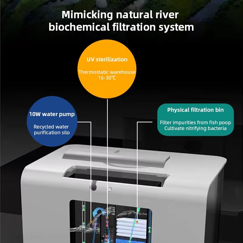 ตู้ปลาอะคริลิคขนาดเล็กสำหรับห้ - Aquarium Fish Supplier บทวิจารณ์และราคา