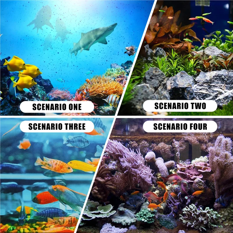 ตู้ปลาปะการังจำลองประดิษฐ์ปลอม - Aquarium Fish Colour บทวิจารณ์และราคา