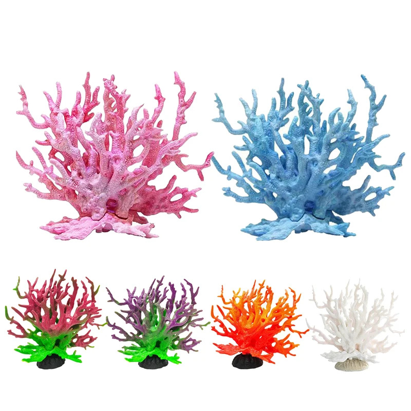 ตู้ปลาปะการังจำลองประดิษฐ์ปลอม - Aquarium Fish Colour บทวิจารณ์และราคา