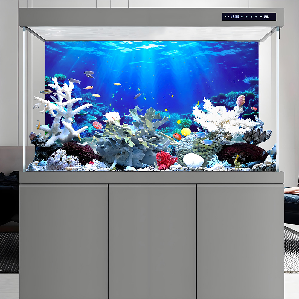 คอรัลพาราไดซ์, ภาพวาดพื้นหลังต - Aquarium Fish Paradise บทวิจารณ์และราคา