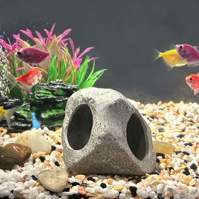 ถ้ำหินตกแต่งตู้ปลาเซรามิก สำหร - Aquarium Fish Cave บทวิจารณ์และราคา