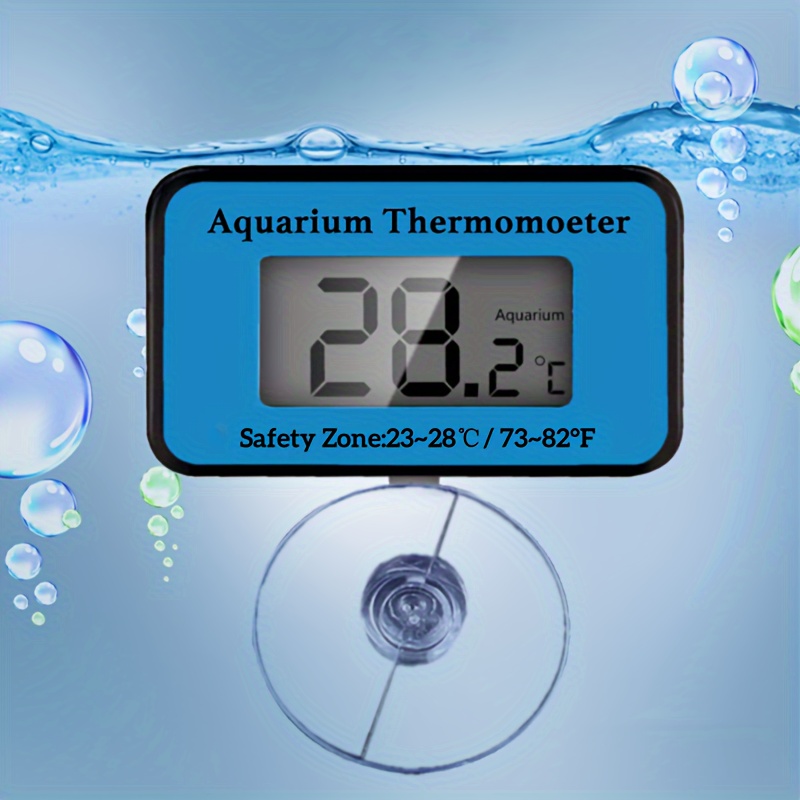 เครื่องวัดอุณหภูมิในตู้ปลาแบบด - Aquarium Thermometer บทวิจารณ์และราคา