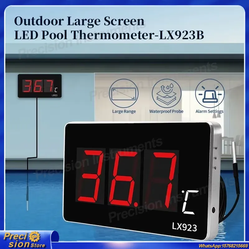 เครื่องวัดอุณหภูมิสระว่ายน้ำแบ - Aquarium Thermometer บทวิจารณ์และราคา