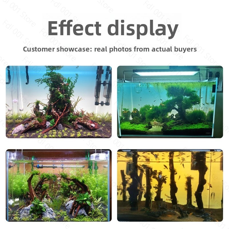 แผ่นฉากหลังตู้ปลา LED สำหรับตู - Aquarium Fish Rainbow บทวิจารณ์และราคา